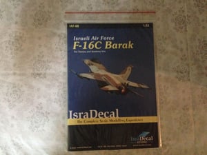 Image of Decals for 1/32 Israeli Air Force F-16C Barak