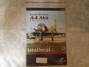 Image of Decals for 1/32 Israeli Air Force Skyhawks