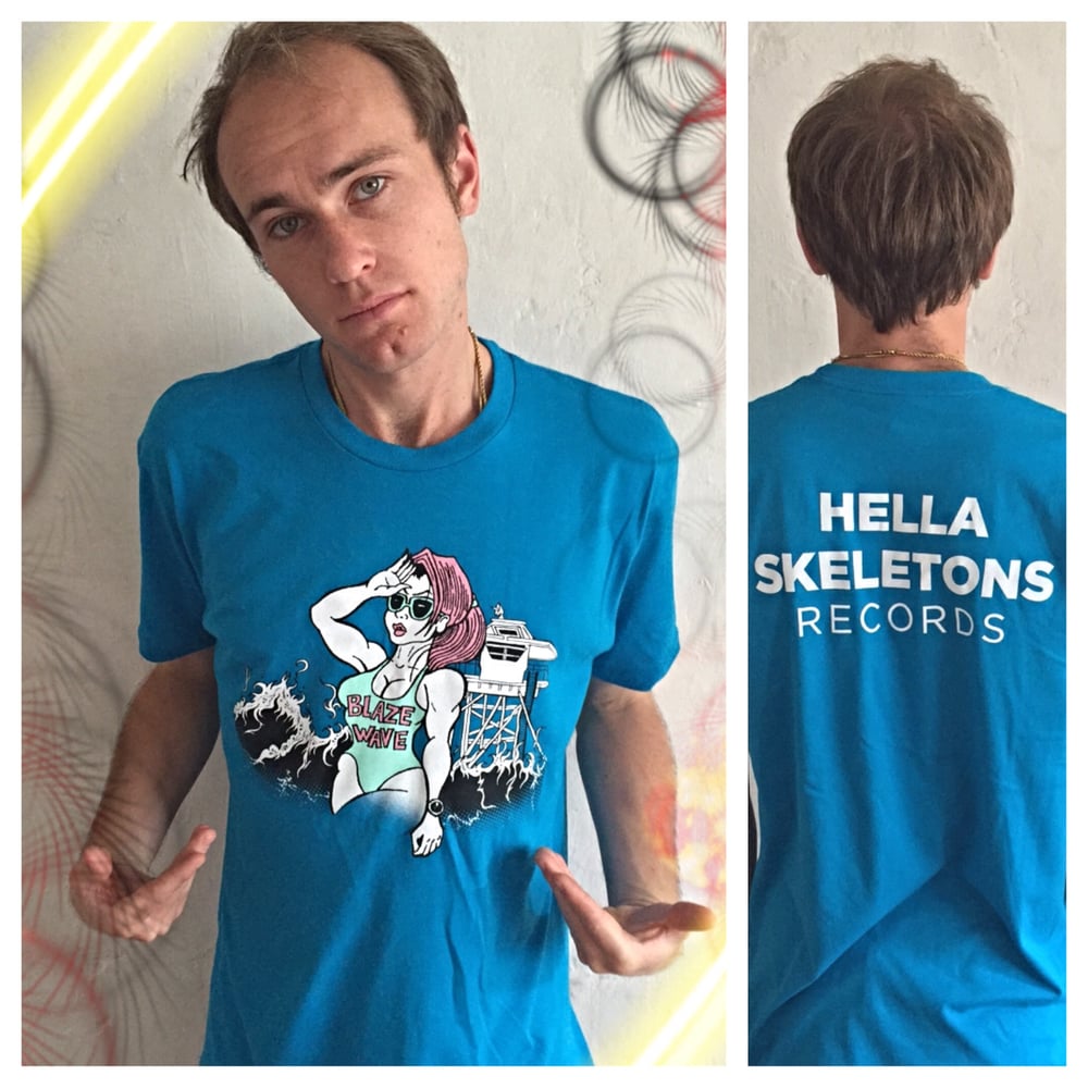 Image of Blazewave T-Shirt (1st Edition--Electric Blue)