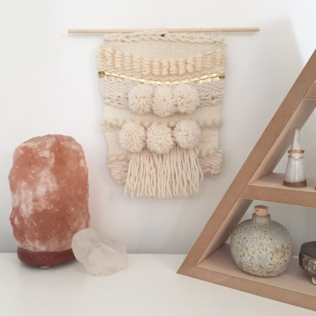 HANDMADE WALL WEAVING 17 / HunterNY