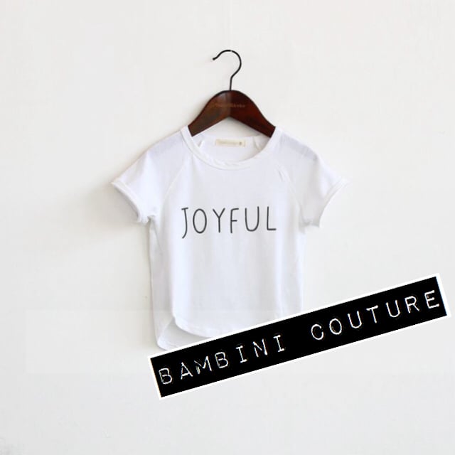 Image of |||| IN STOCK |||| Joyful Tee (3-5)