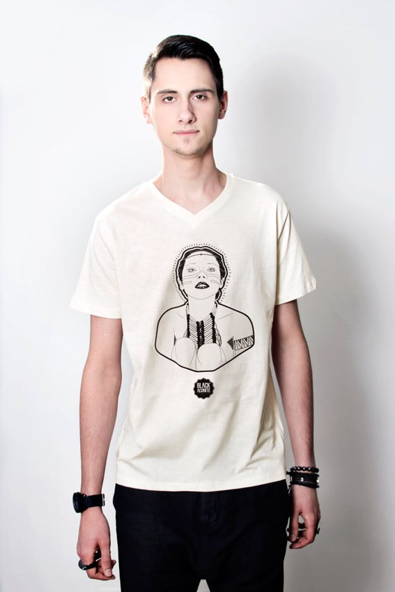 Image of Sam - Tee-shirt col V homme