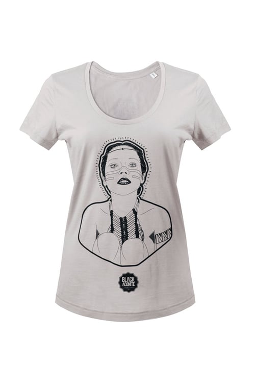 Image of Sam - Tee-shirt col rond femme