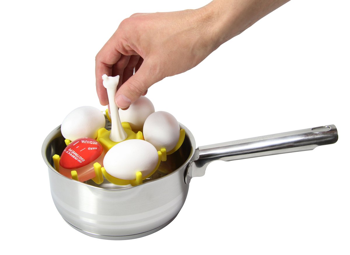 Burton Cooking Tools — Egg Per'fect Egg Timer + Egg Caddy