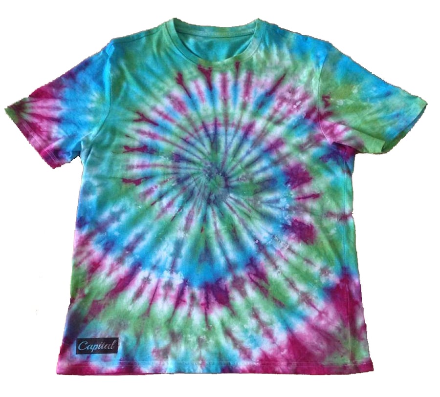 Image of Pastel Spiral Tee