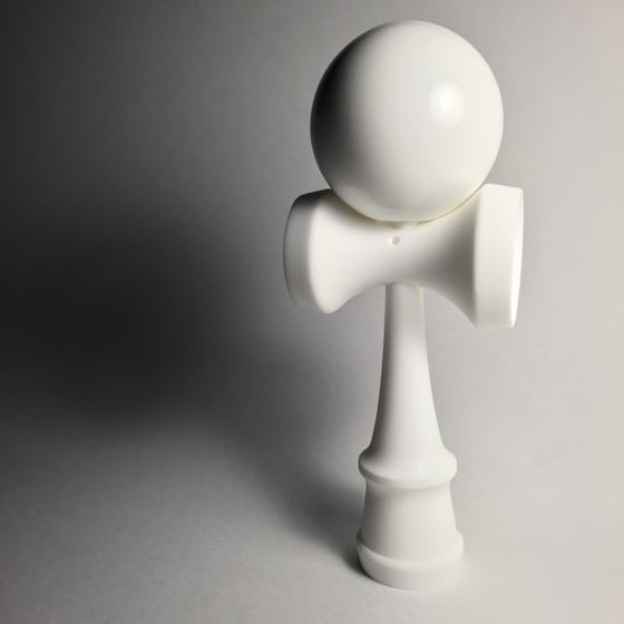 Image of White/White V3 Resin Kendama