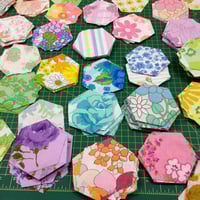 Image 3 of Vintage Sheet Hexies