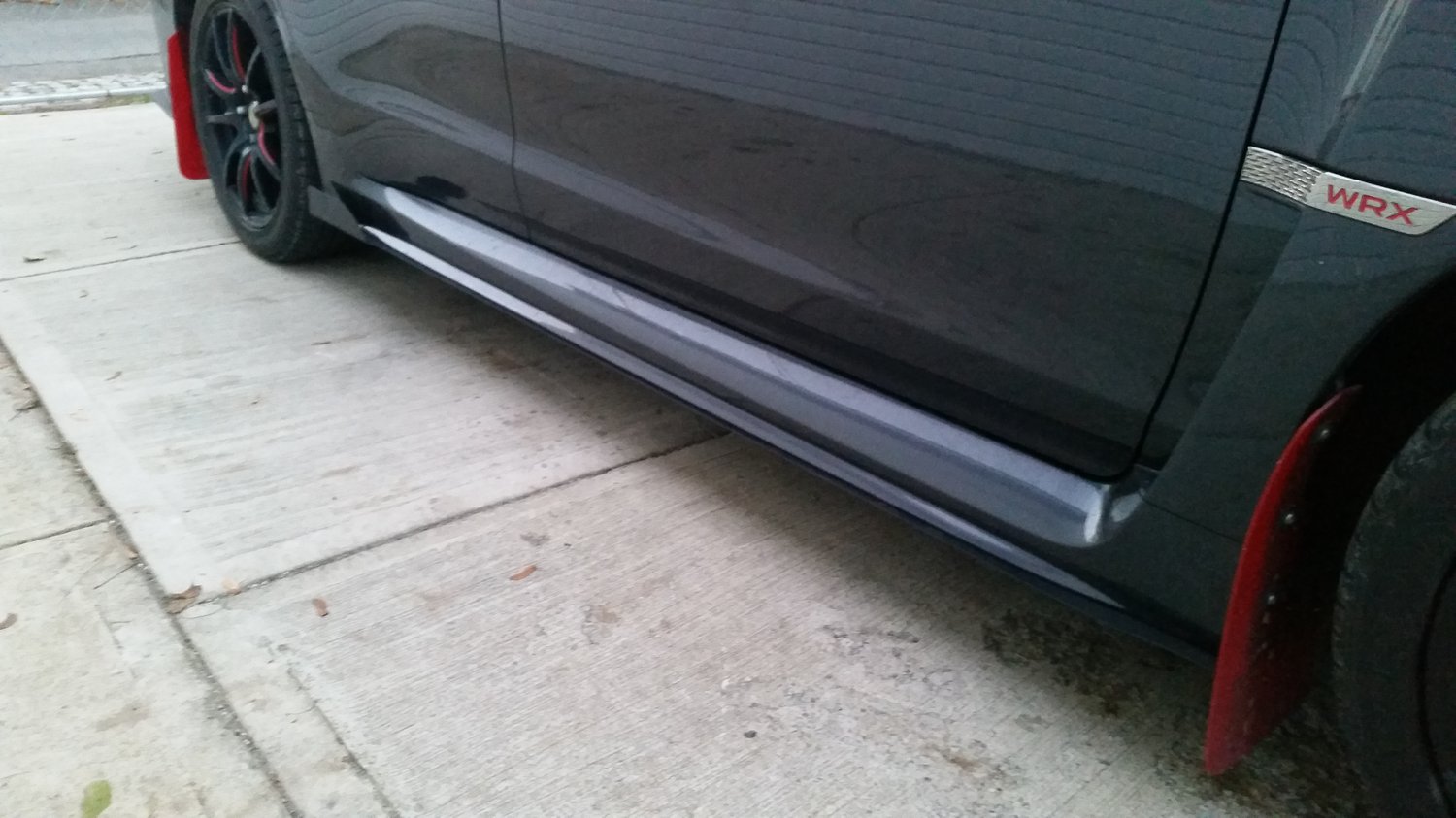 Image of Side Skirt Extensions 11-17 Wrx/Sti