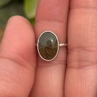 Image 2 of Picture Jasper Sterling Silver Ring 🤎⛰️