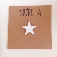 Image 1 of ★You're A Star Magnet Gift Card