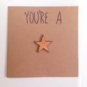 ★You're A Star Magnet Gift Card