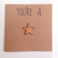 Image 2 of ★You're A Star Magnet Gift Card