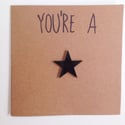 ★You're A Star Magnet Gift Card