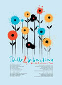 Image of Blue Belle & Sebastian 2015 Tour Poster