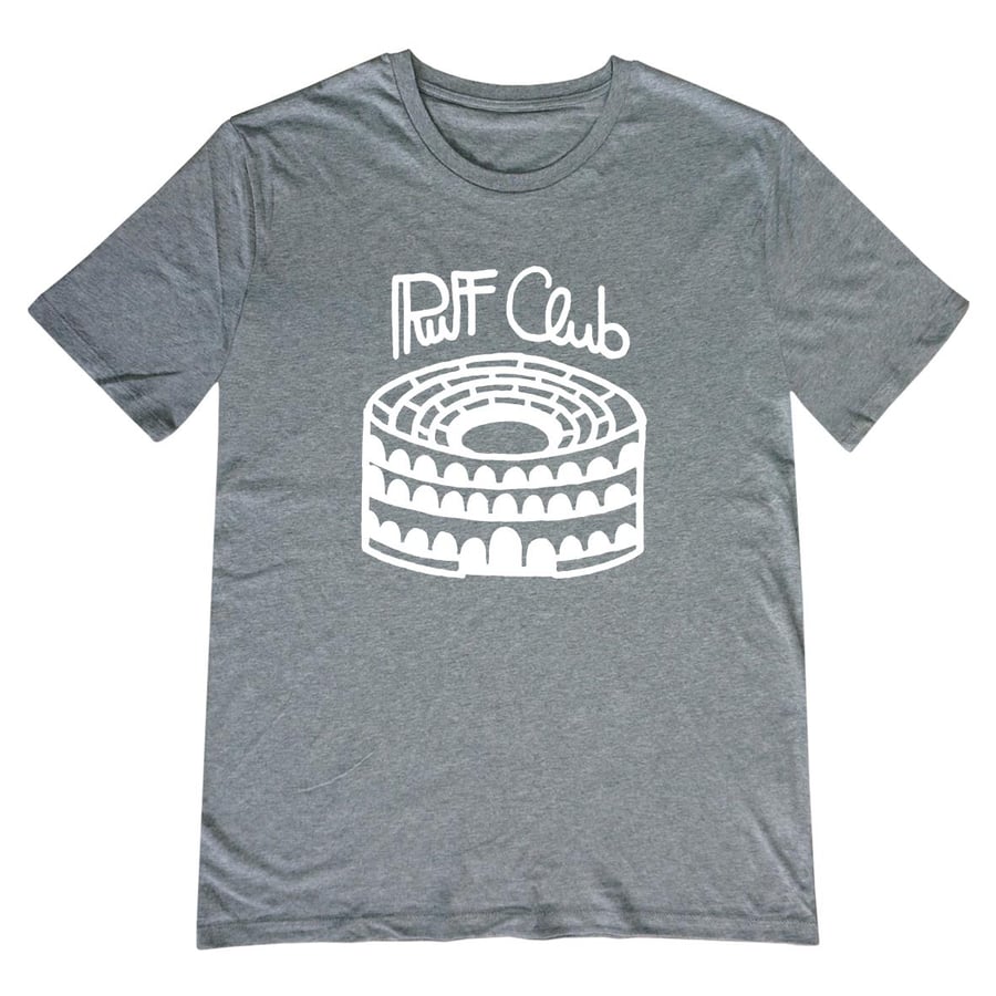 Image of Ruff Club logo centre / Tshirt Gris