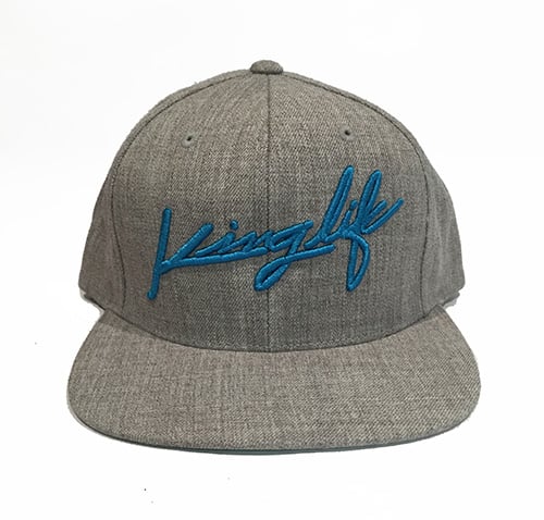 Image of HEATHER GREY KINGLIFE SNAPBACK