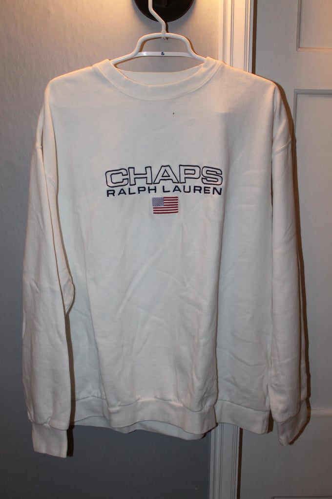 Image of Vintage Chaps Sweatshirt- Large