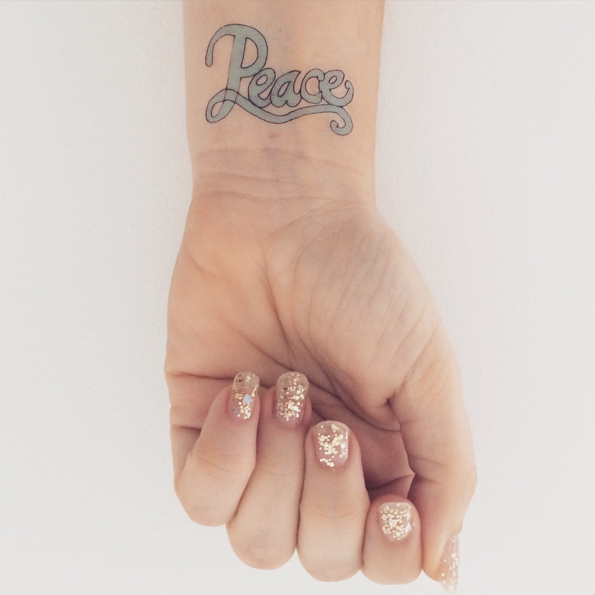 Peace and Love Tattoos