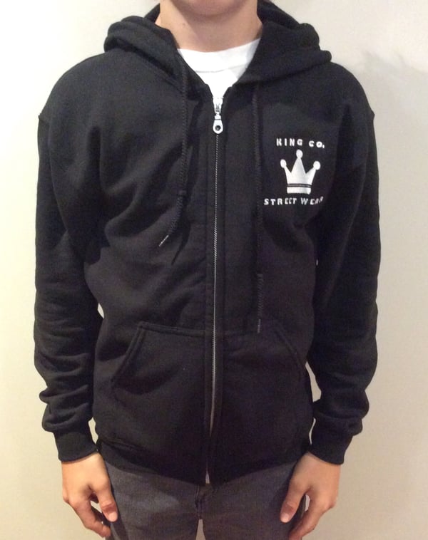 Image of Zip up hoodie