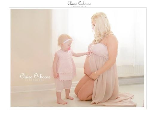 Image of Elegant Timeless Maternity Gown 