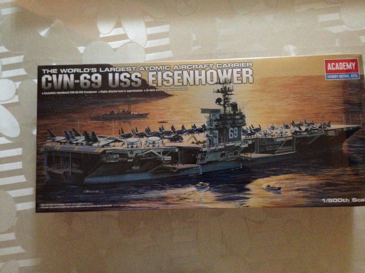 Image of ACADEMY CVN-69 USS EISENHOWER 1/800