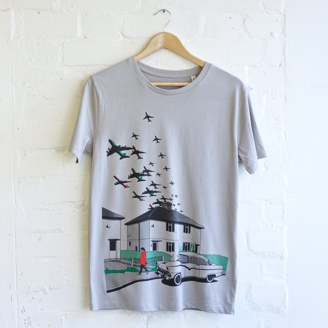 S,XXLFlightpath t-shirt grey