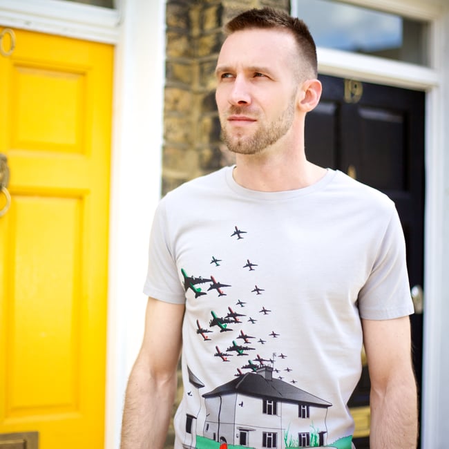 S,XXLFlightpath t-shirt grey