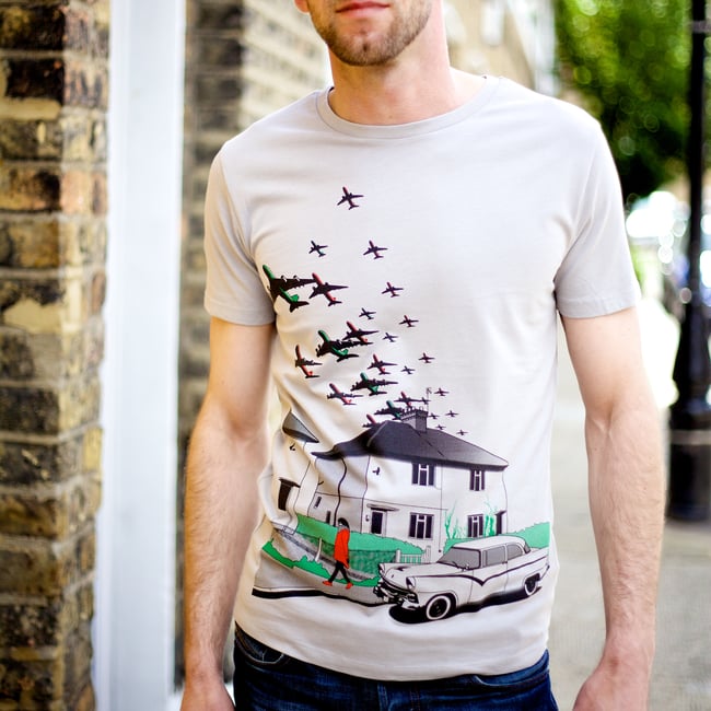 S,XXLFlightpath t-shirt grey