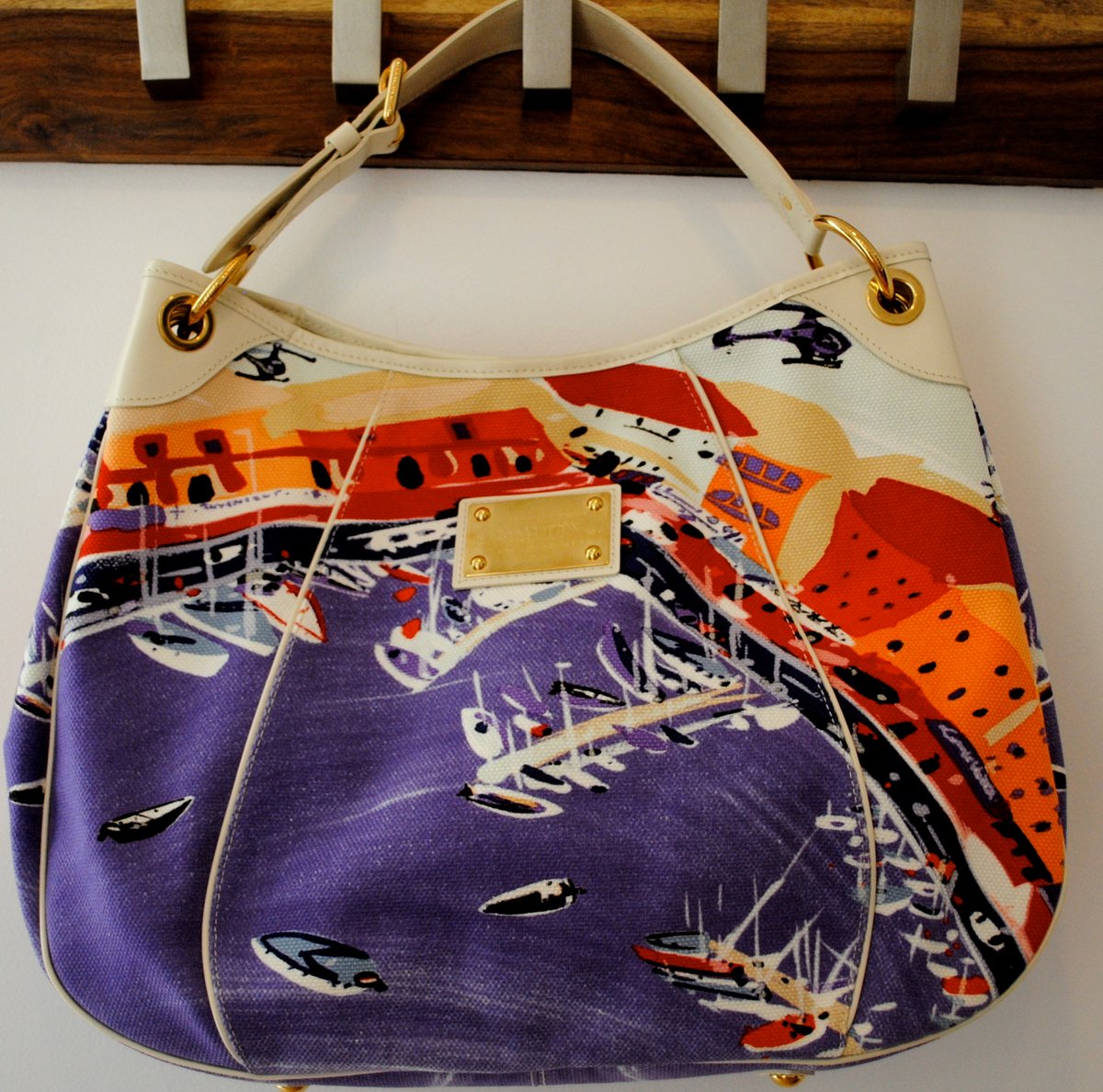 Louis Vuitton Canvas Riviera Cruise Galleria GM Bag
