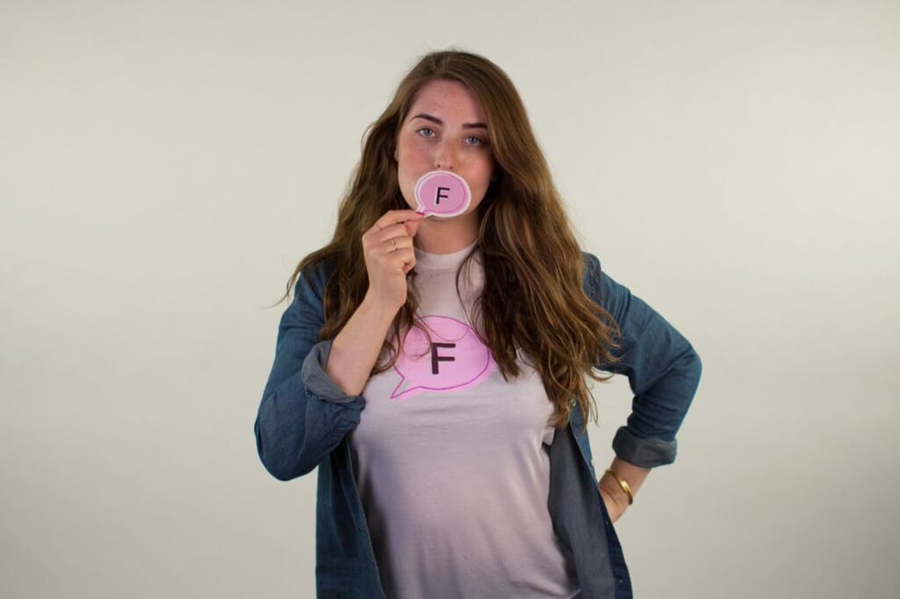 Image of Femsplain Logo Stickers