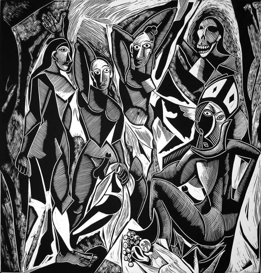 Les Demoiselles D Avignon Carlos Barberena les-demoiselles-d-avignon-carlos-barberena