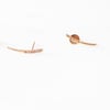 Dewy Orchid Arc Earring