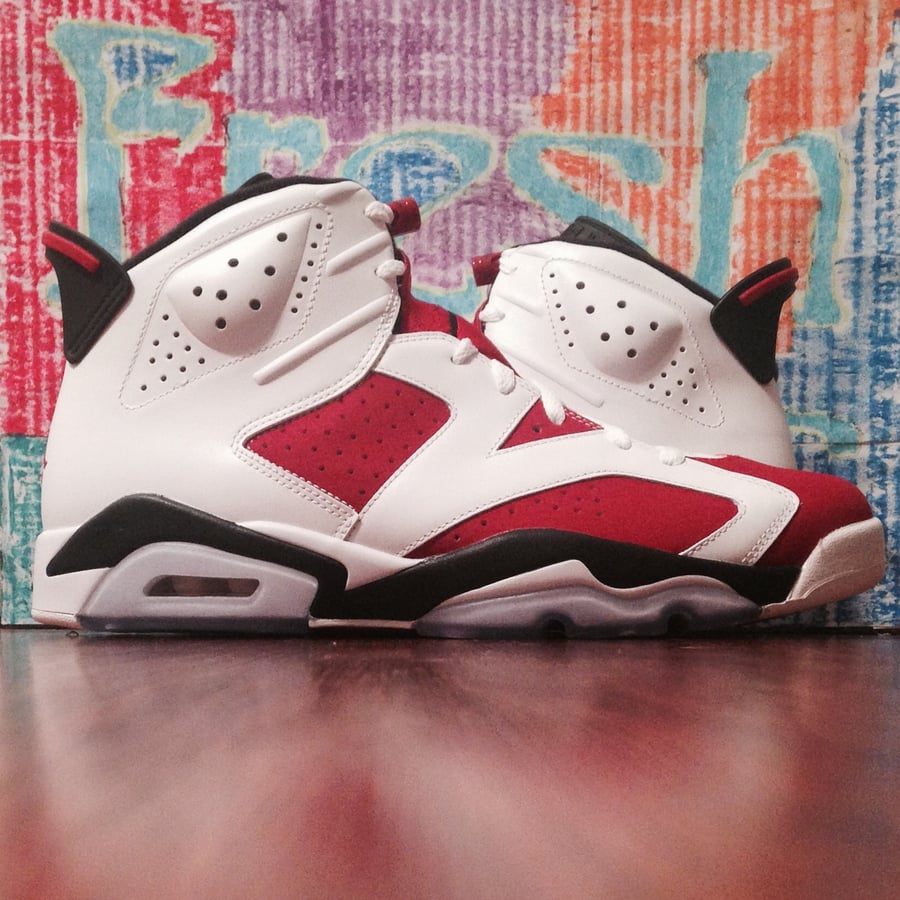 Image of Air Jordan 6 'Carmine' RAFFLE