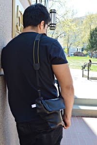 Image 5 of  Camera Coat Camera Bag for Travel 2020| Soft Black Leatherette Fitted & Padded Design