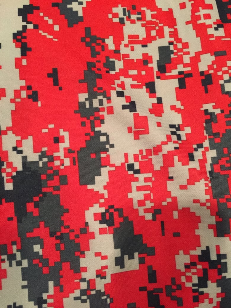 Image of RED BLACK DIGITAL CAMO