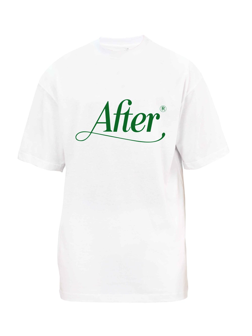 Image of AFTER - LOGO TEE WHITE