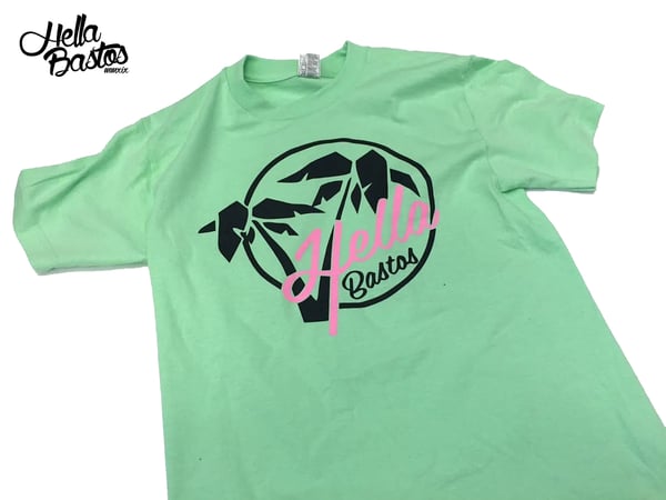 Image of HB Tropical Getaway T-Shirt (Mint Green)