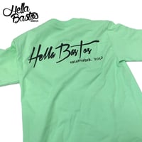 Image 2 of HB Tropical Getaway T-Shirt (Mint Green)