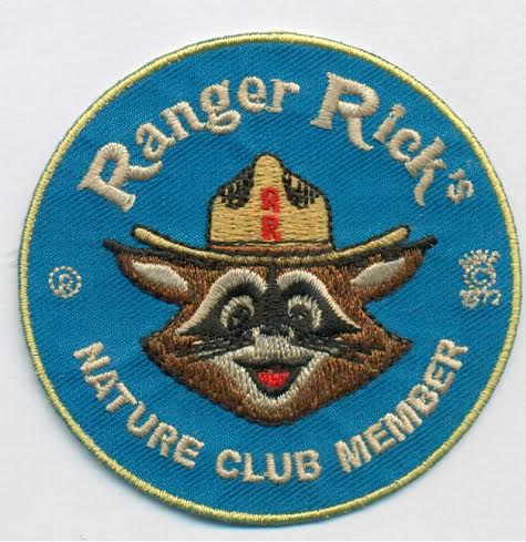 Image of Ranger Rick - Nature Club Member - embroidered patch.