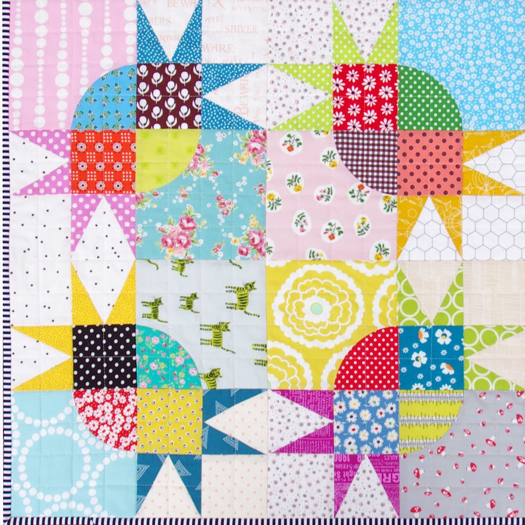 Pickle Dish Variation Quilt - Templates And Foundation Paper Piecing ...