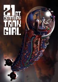 Image 1 of 21st Century Tank Girl Book - Kickstarter Bookplate Edition with Hewlett Dust Jacket