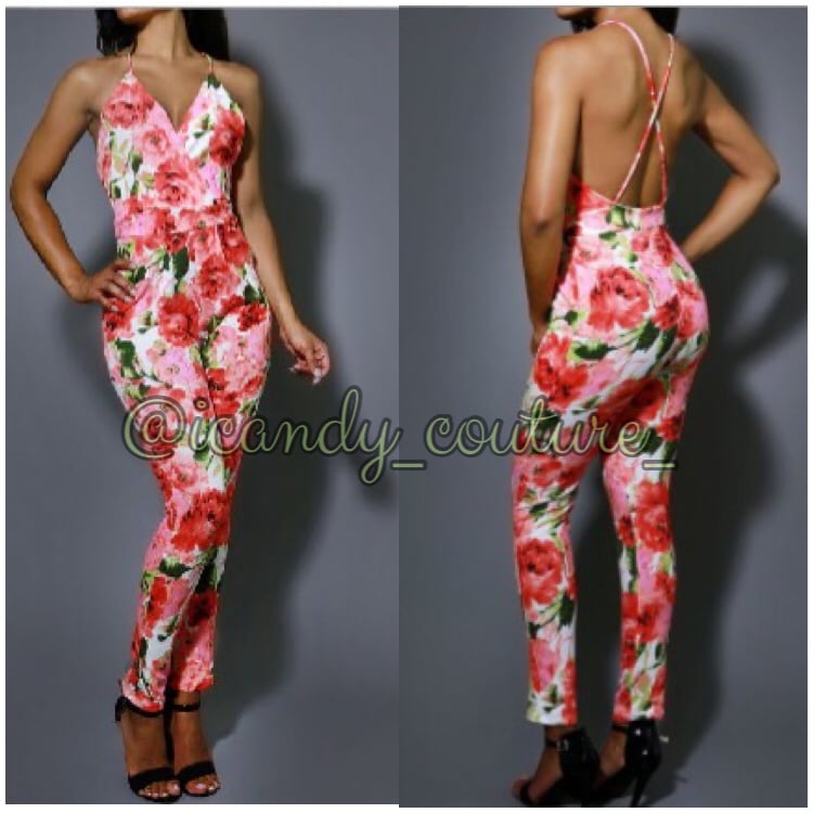 Image of Flower Bomb Jumpsuit