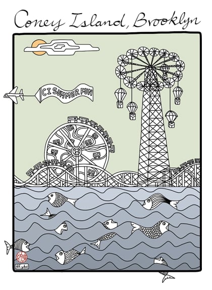 Image of New York Project - coney island #3