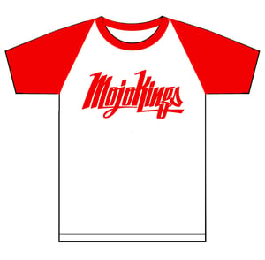 Image of T-Shirt Baseball Style Red/White 