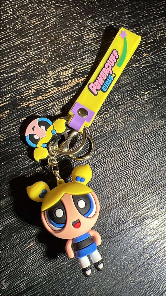 Image of Power Puff Wrislet Keychains 
