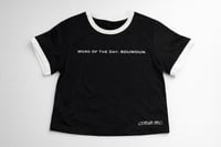 Image 2 of  Coeur SEC. “Soumoun” Crop Tee