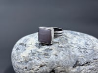 Image 1 of Lavender Yttrium Fluorite Ring (size 7.75 )