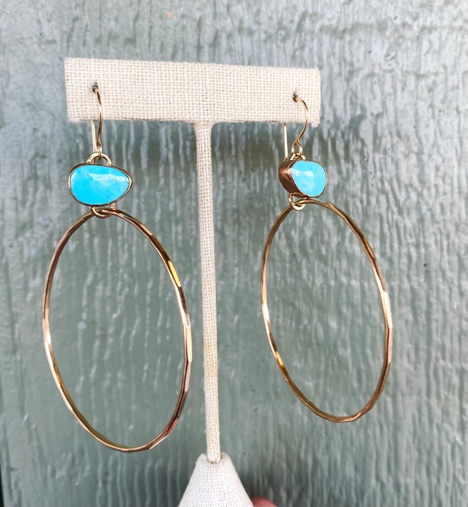 Image of Robin’s Egg Hoops 