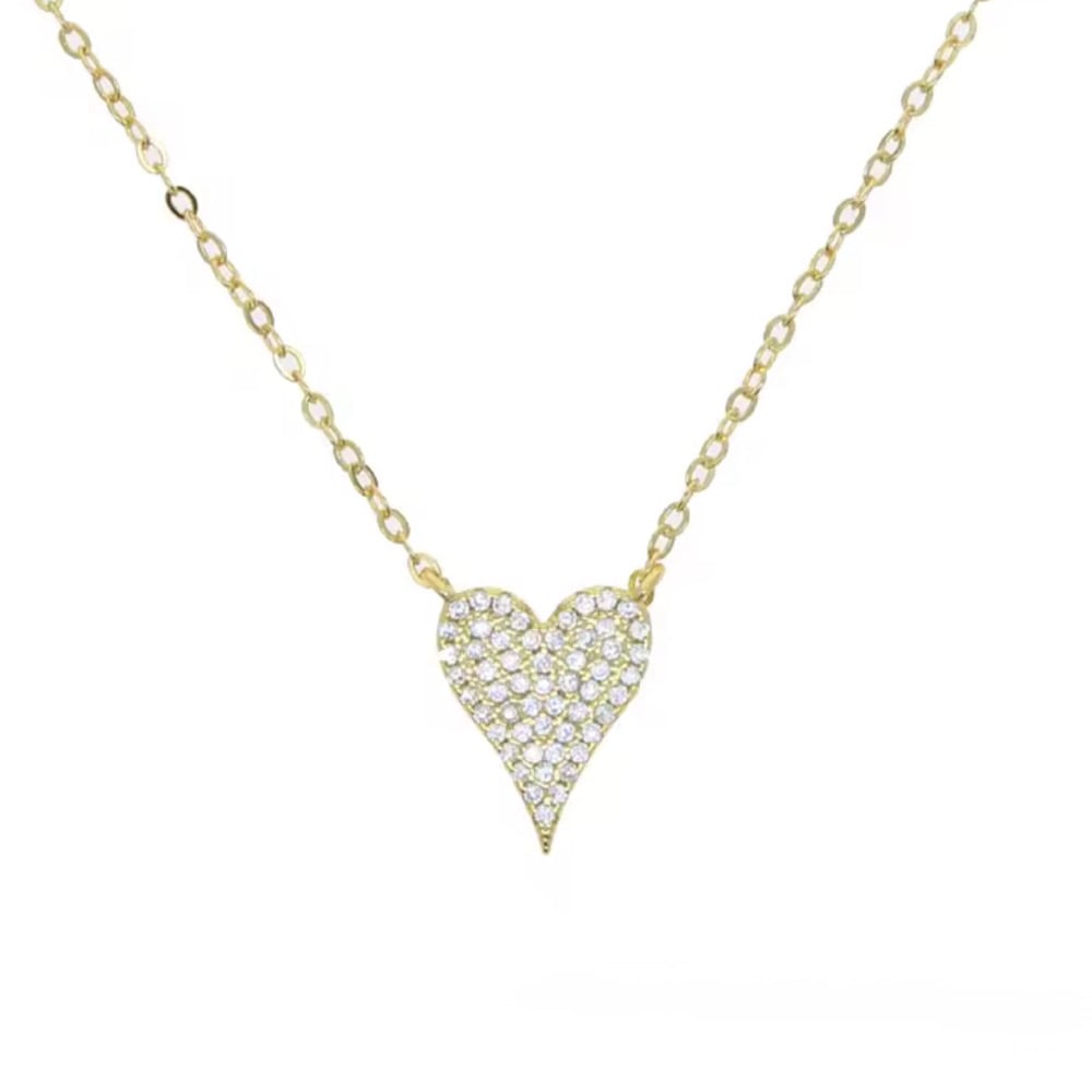 Image of Valentines PRINCESA Gold Glitter heart collection 