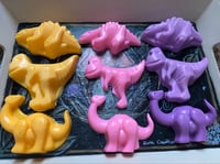 Image 1 of Dinosaur oatmeal soaps